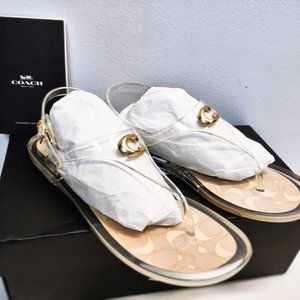 Coach Natalee Jelly Sandals - Size 7 - New In Box